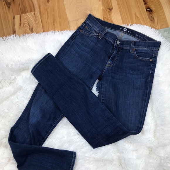 7 For All Mankind Denim - 7 For All Mankind The Skinny Jeans